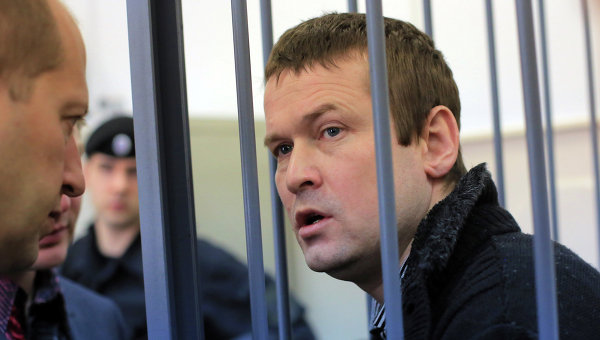 Оппозиционер Леонид Развозжаев в суде. Архивное фото