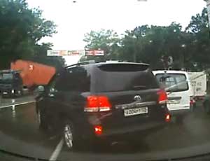 Водитель нарушил ПДД