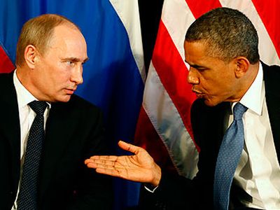 Путин и Обама