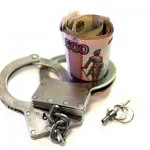 Handcuffs and money