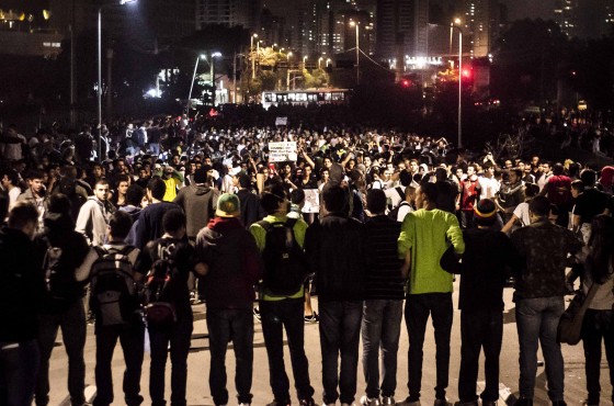 Демонстрация в Бразилии - фото: ZUMAPRESS.com/Global Look Press